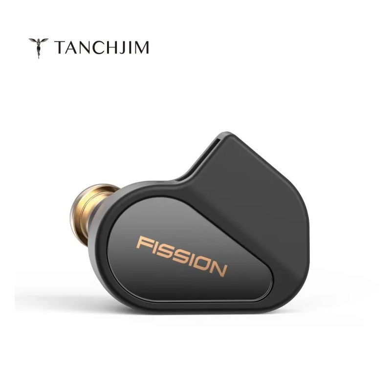 TANCHJIM FISSION Wired Earphone CNC Aluminium Alloy DMT5 Dynamic In-Ear HIFI Monitor Earphones Custom Music Earphones Gifts