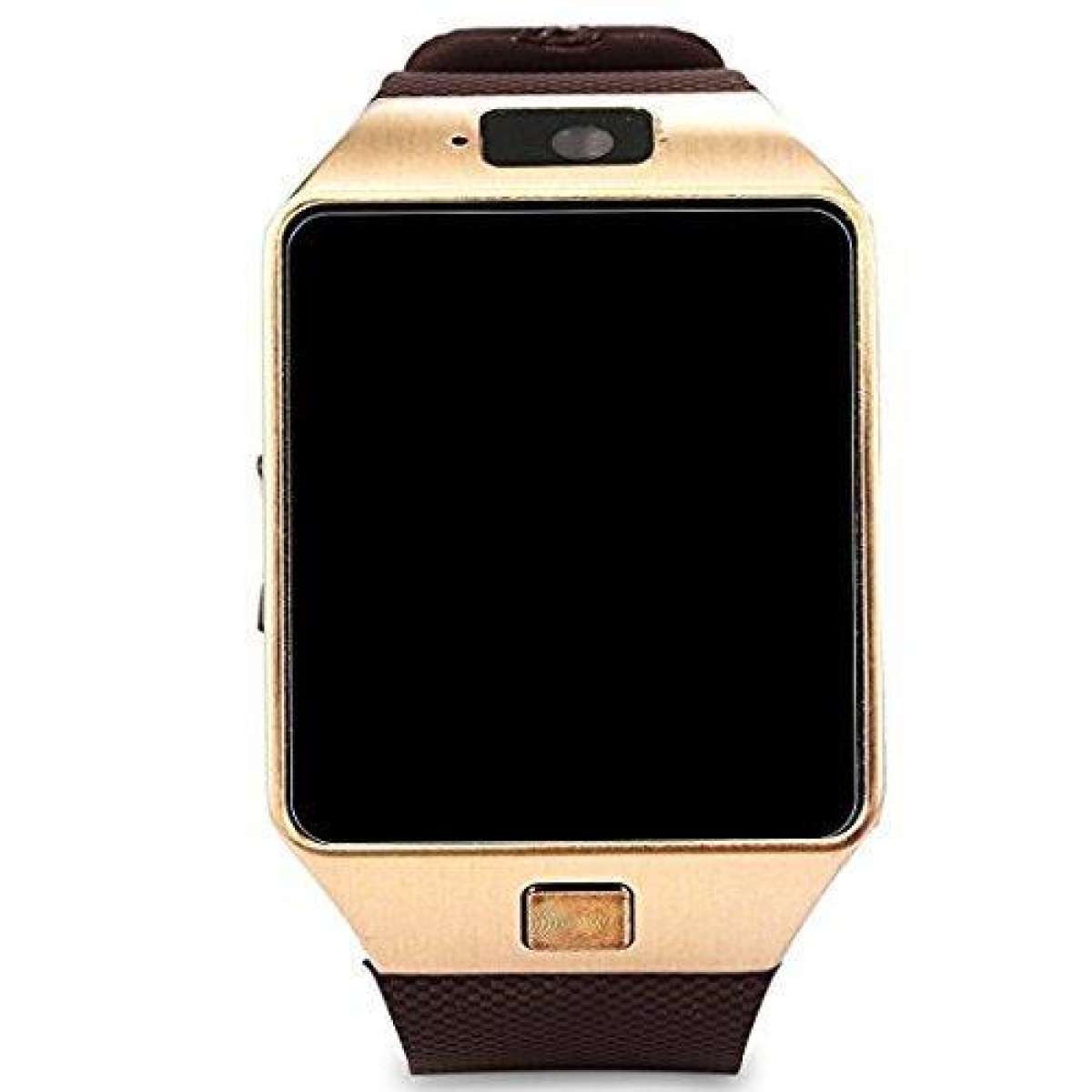 Smart Watch D3 Bluetooth Smartwatch With Camera Android Smartphones-Brown