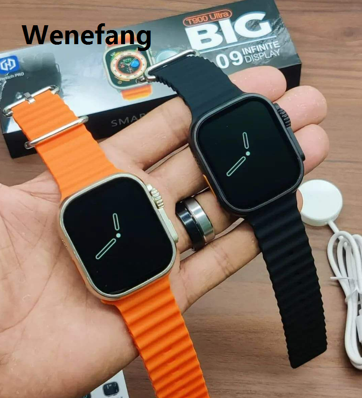 Wenefang Smart Watch T900 Ultra 49mm Big 2.09 inch 2023 Smart watch Series New 8 Reloj inteligence Heart rate BT Call T900 Ultra Smart watch