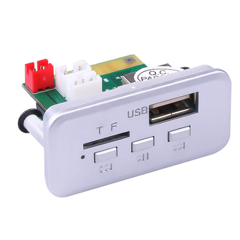 Car radio 1 Din MP3 Player FM Audio Music USB SD Digital Bluetooth with In Dash Slot AUX Input