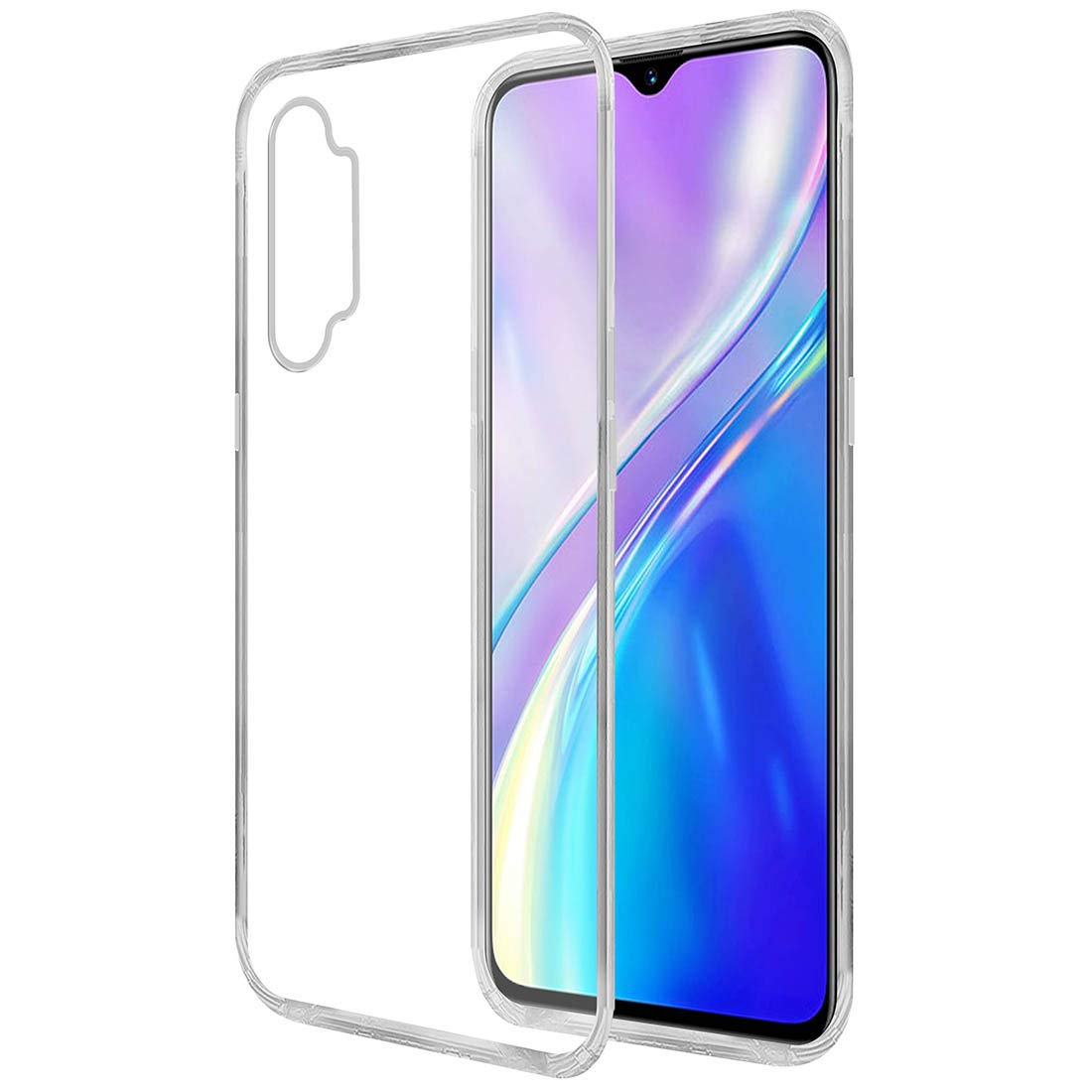 Bumper Case for Realme X2 / XT - 360 Degree Protection | Protective Design | Transparent Back Cover