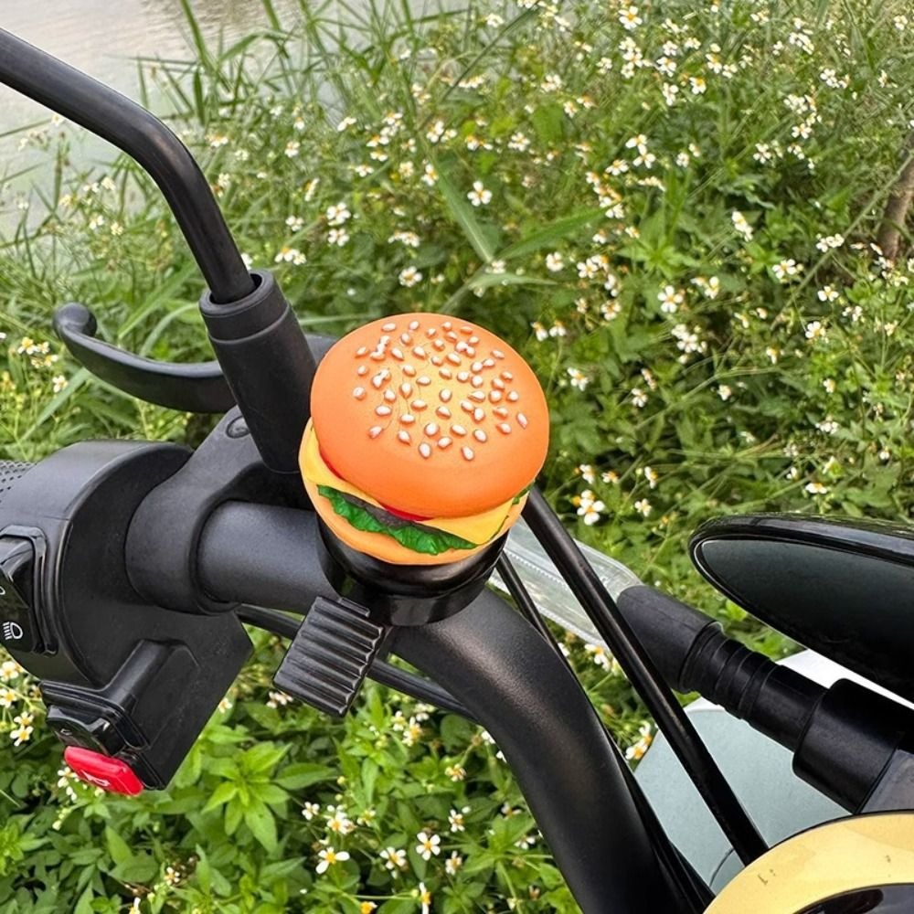 Cute Mini Bicycle Bell Hamburg Super Ringing Cycling Ring Cartoon Universal MTB Bell