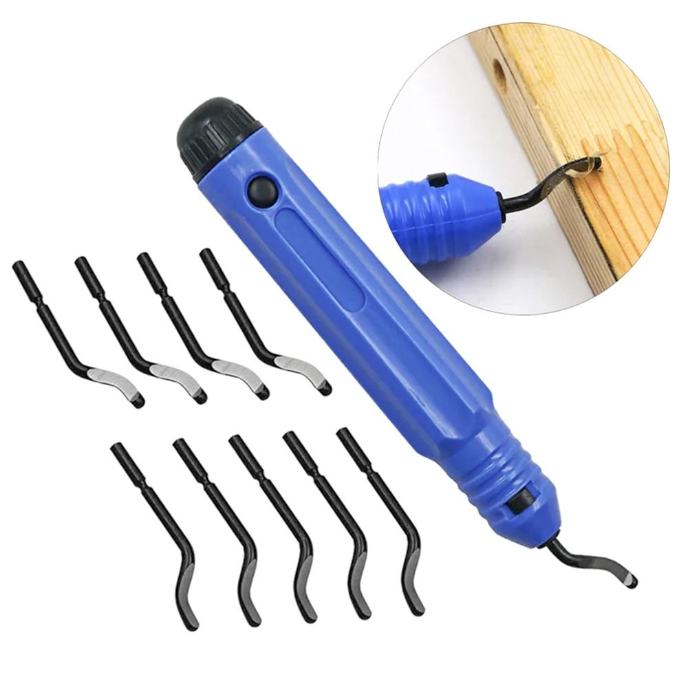 Durable NB1100 Hand Trimming Cutter Aluminum Alloy Chamfer Trimming Removal Deburring Scraper Handle With Blade Plastic Edge Scraper