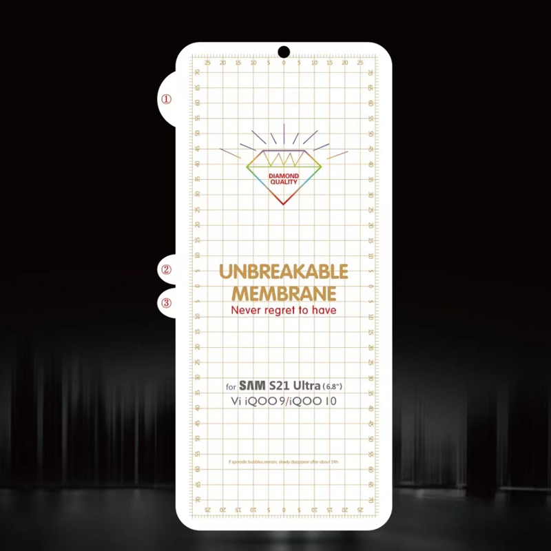 Membrane for IQOO 9 / 10 Screen Protector - Unbreakable Full TPU Hydrogel Film