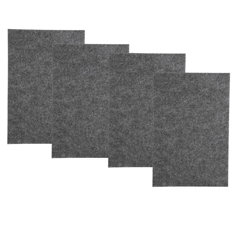 NAMUNY Self-Adhesive Felt Glides for Chairs, 5 mm Thick Chair Felt Glides for Furniture, Floor, Chair Legs Pack of 4