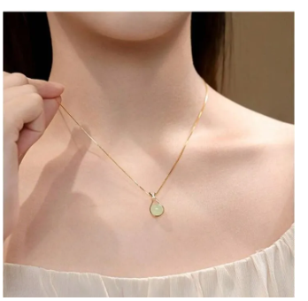 Stylish Necklace with Pearl, Best For College & Office - 1 Piece