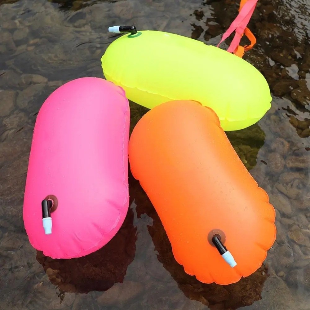 Water Sport Drift Buoy Buoyancy Bag Thickened Anti Drowning Swimming Buoy Bag Float with Belt Multifunctional Swim Buoy Fishing