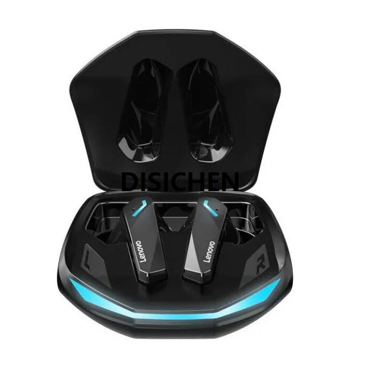 DISICHEN Lenovo GM2 Pro Bluetooth 5.3 Earphone Wireless Earbuds with Low Latency , HD Call , Dual Mode Gaming Headset With Mic Bargain price