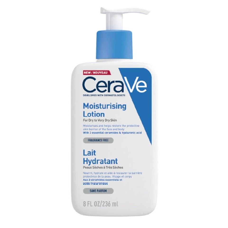 Cerave Hydrating Moisturising Lotion 236ml - For Dry To Very Dry Skin