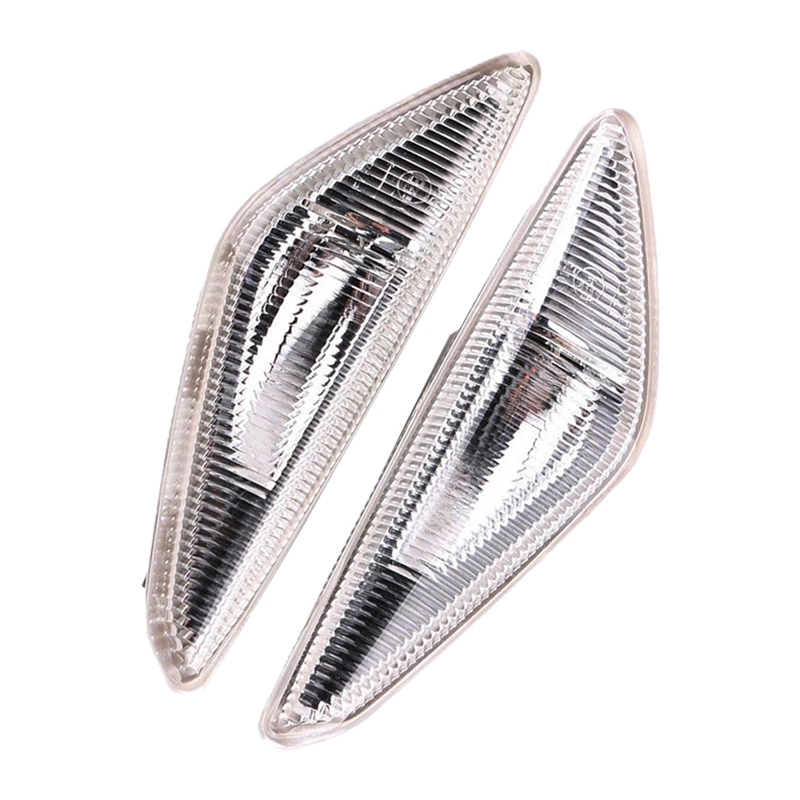 OYPFXMI 1 Pair For X3 X5 X6 E70 E71 2008-2014 F25 Side Marker Turn Signal Light Lamp 63137171007 63137171008