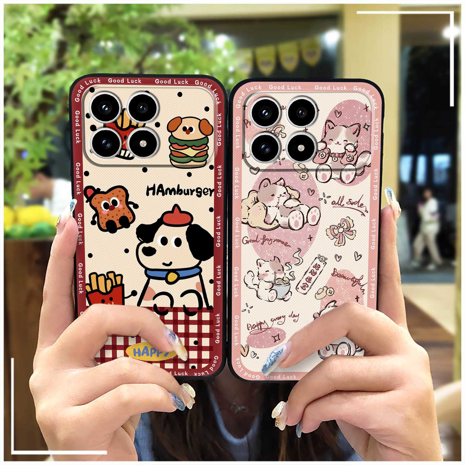 Silicone Graffiti Phone Case For Redmi K90 Pro Max Phone Pouch Dirt-resistant TPU Fashion Design Anti-dust Soft case