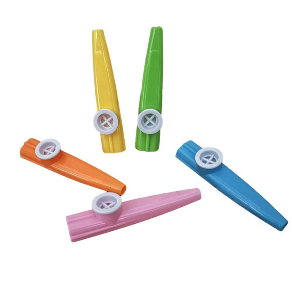 High Quality 1/5/10PCS Kazoo British Funny Kazoo Flute Joyful Whistle Musical Toy Party