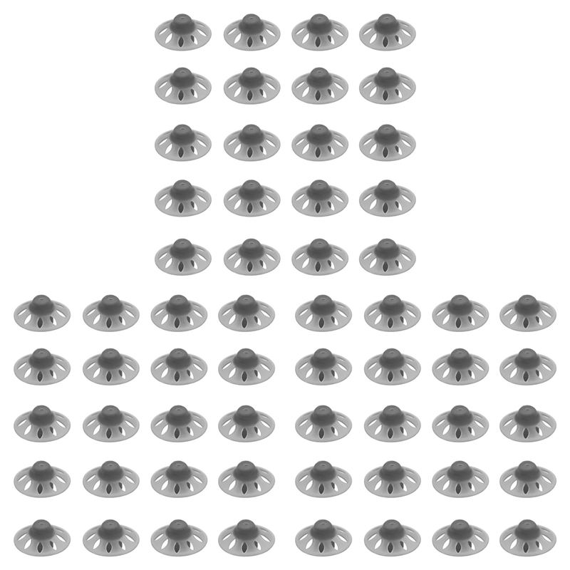 ZOROOM Hearing Aid Domes for & Paradise RIC BTE Models SDS 4.0 Large Open Dome 10mm 60 Pcs Pack,Large
