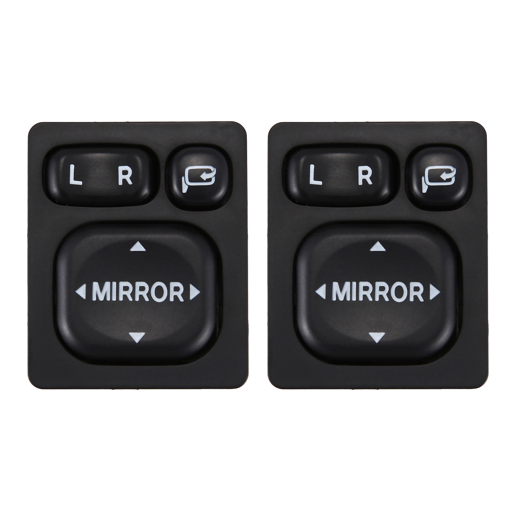 JINMY 2X New Door Mirror Folding Switch Fit for Vios 84872-52040