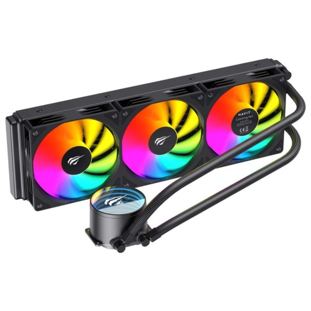 Huntkey GX360R Gaming Cpu Cooler | Liquid Cooler | Intel & AMD Compatible | RGB Fan | 1 Year Warranty