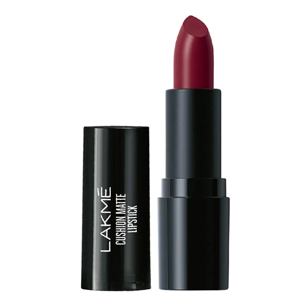 Lakme Cushion Matte Lipstick CB1-Burgundy