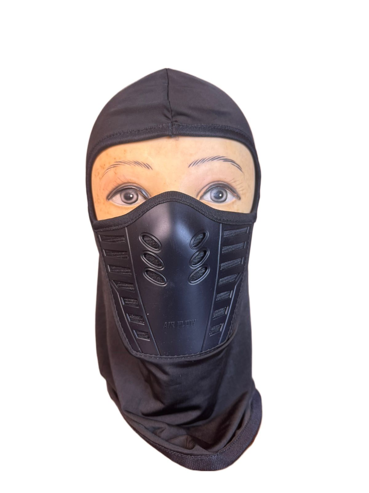 Full Face Coverage Mask with Neck Warmer Support For Bike/Scooter Anti-Pollution UV Sun Protection