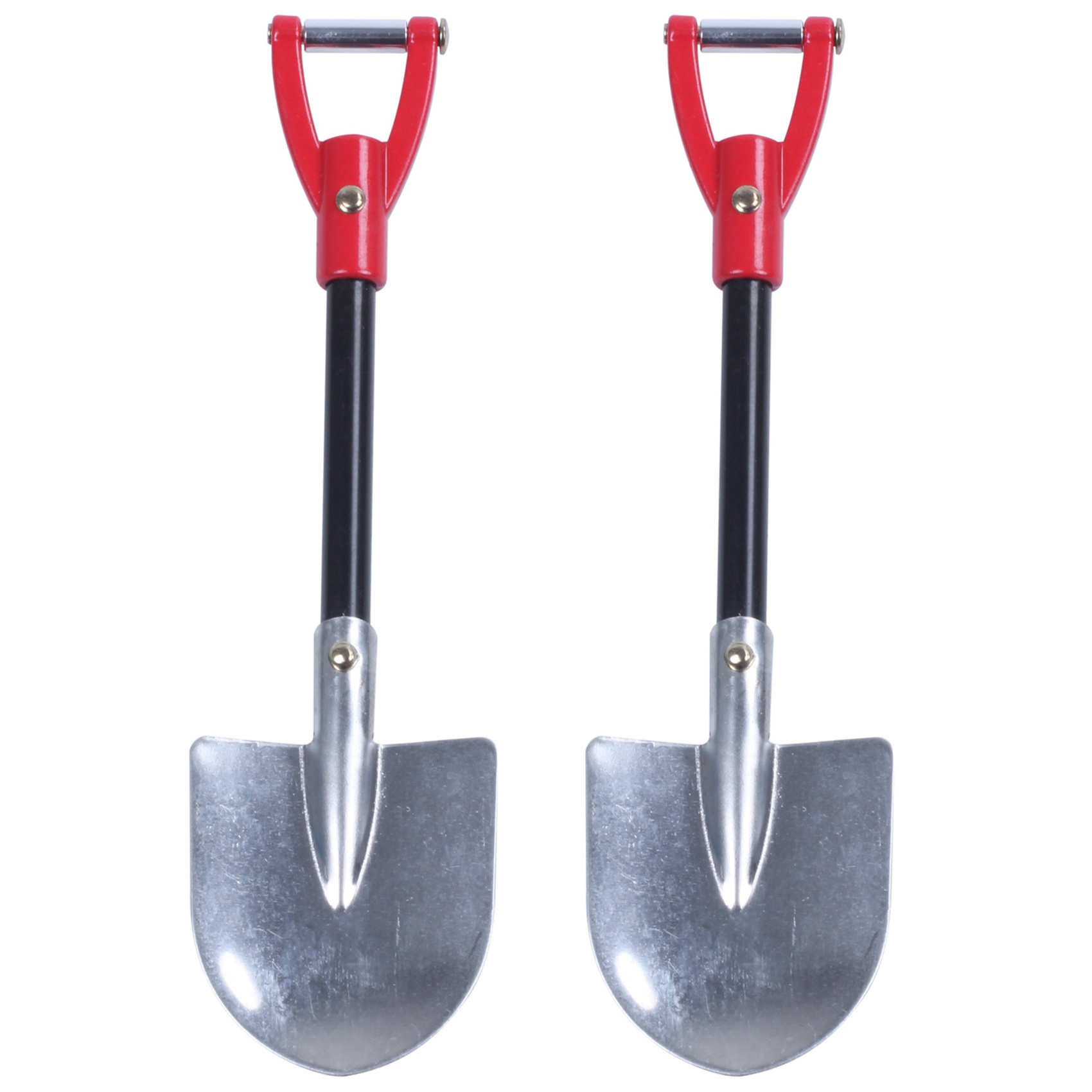 fasdaga 2X RC Rock Crawler 1:10 Accessories Metal Shovel for RC D90 Crawler Car Decorative Tools