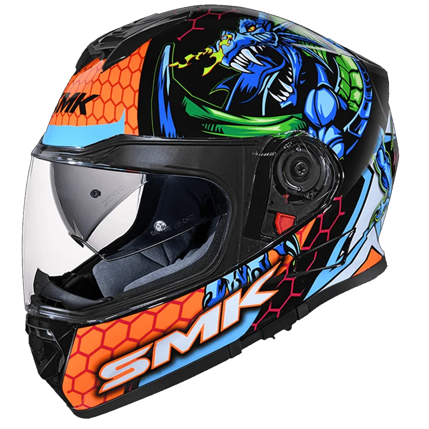 SMK Helmets Twister Dragon Full Face Helmets