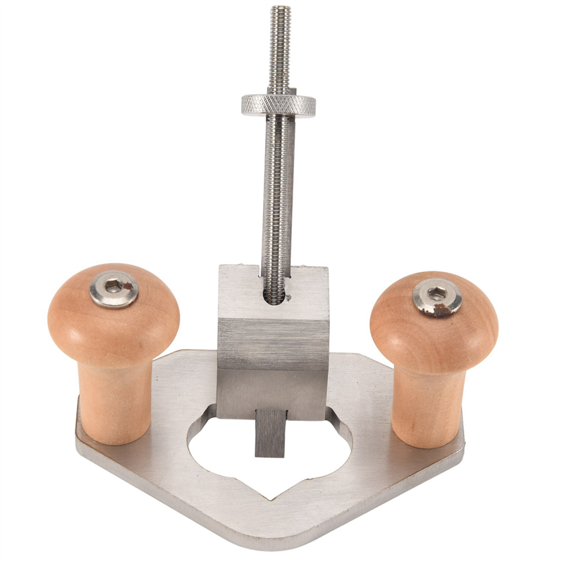 DIY Hand Planer for Woodworking, Hand Router Plane with Wood Handle