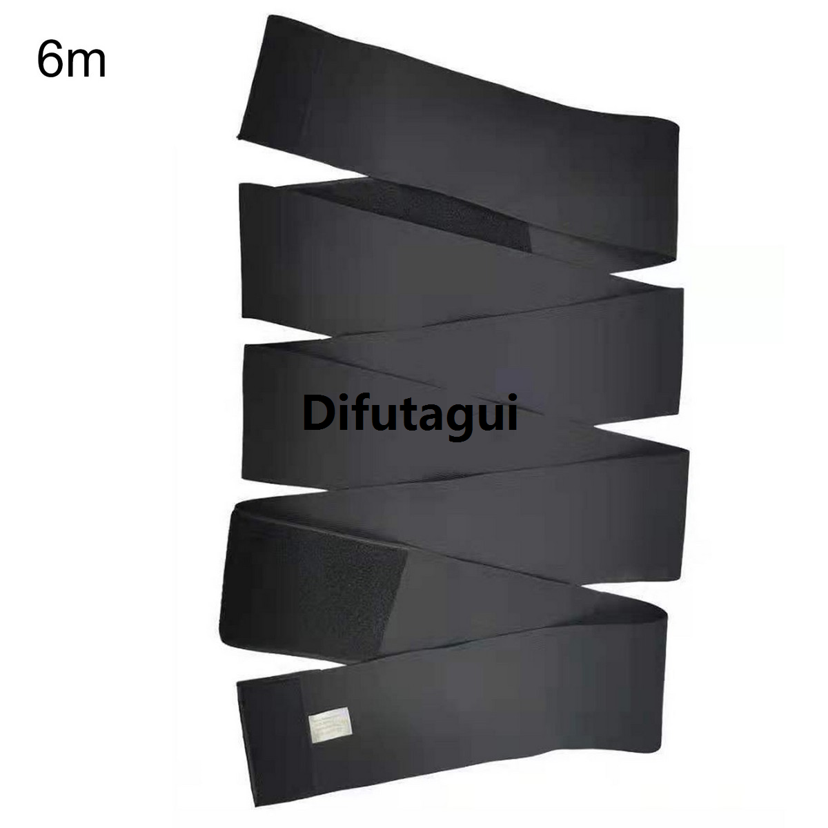 Difutagui High Elastic Slimming Tummy Shaperwear Belt Corset Hook Loop Fasteners Wide Abdomen Wrap Belt Body Shaper