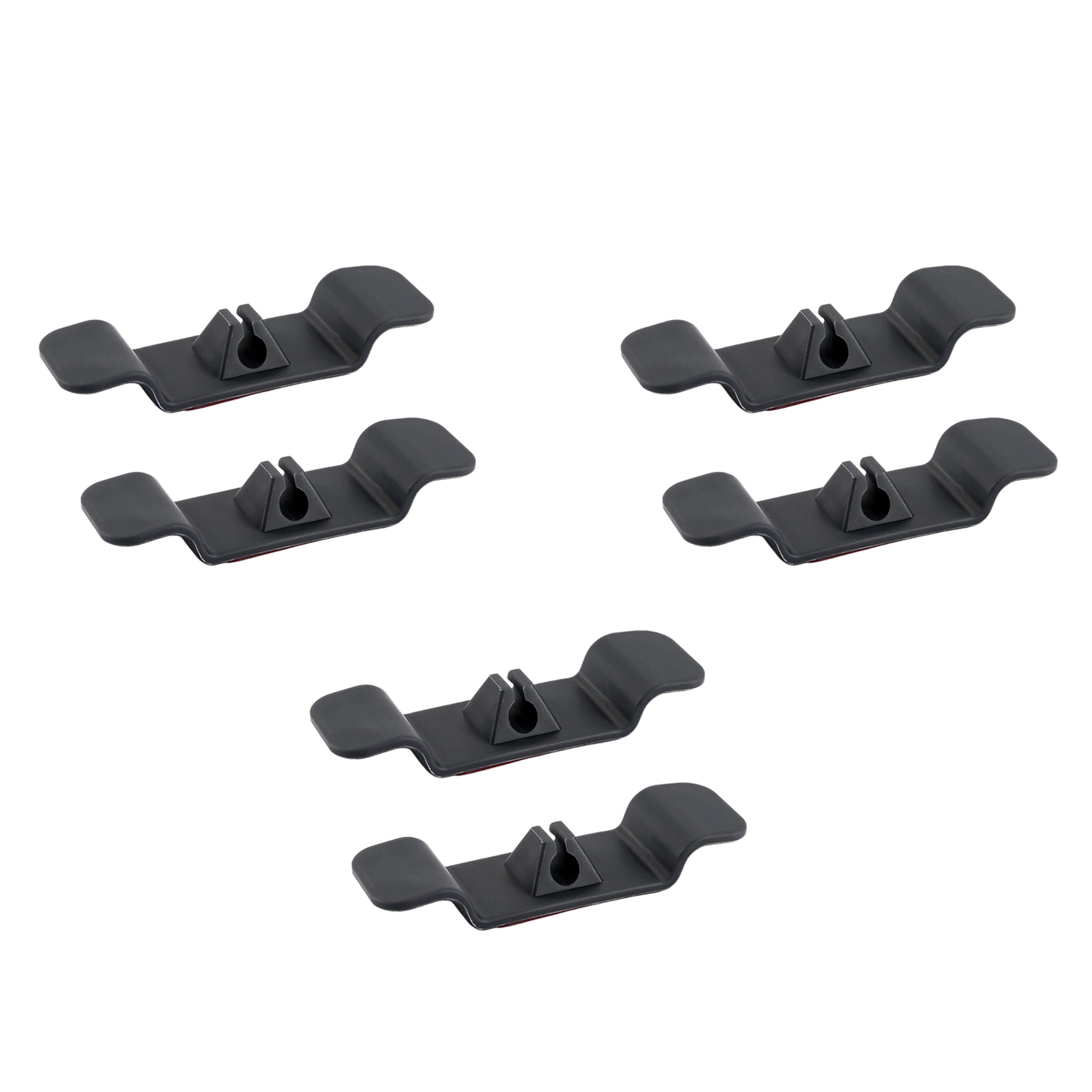 OUMERY 6 Pack Cord Organizer for Appliances,Cord Kitchen Mixer Cable Wrap Wire Storage Attachment Black