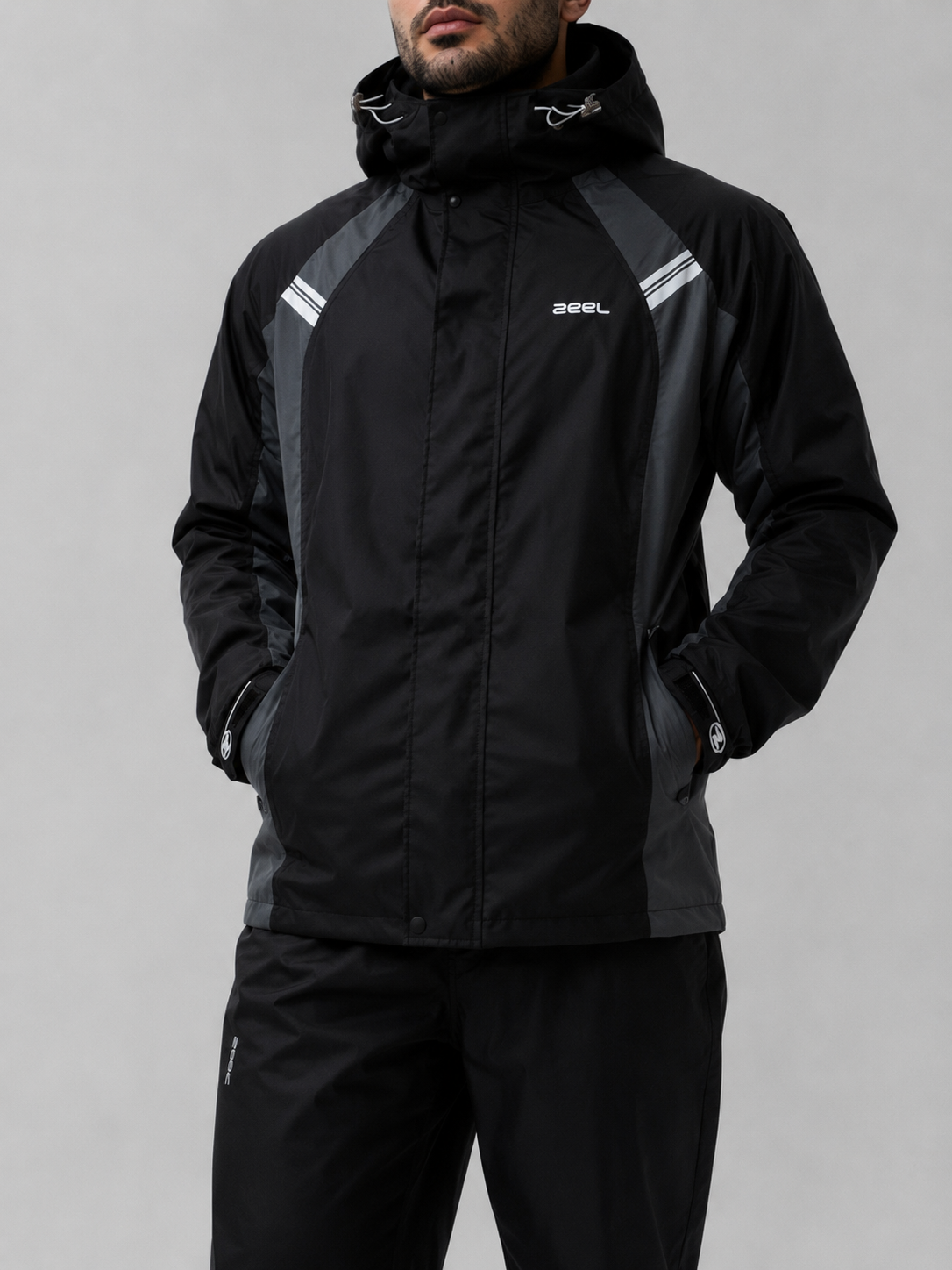 Men ZEEL Raincoat Set Full Taping with Carry Bag (Genuine Quality)
