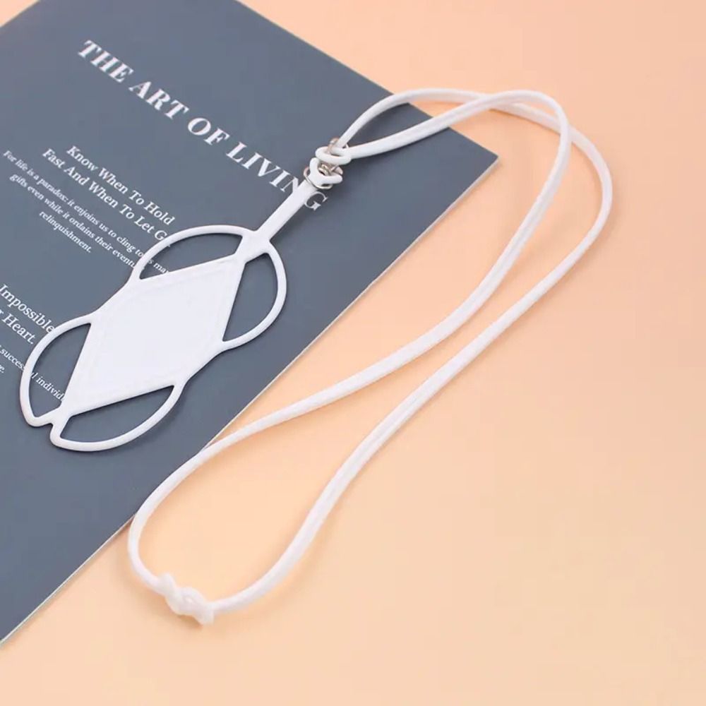 Anti-fall Silicone Cell Phone Strap Solid Color Case Accessories Neck Lanyard Cord Holder Diamond Necklace Universal
