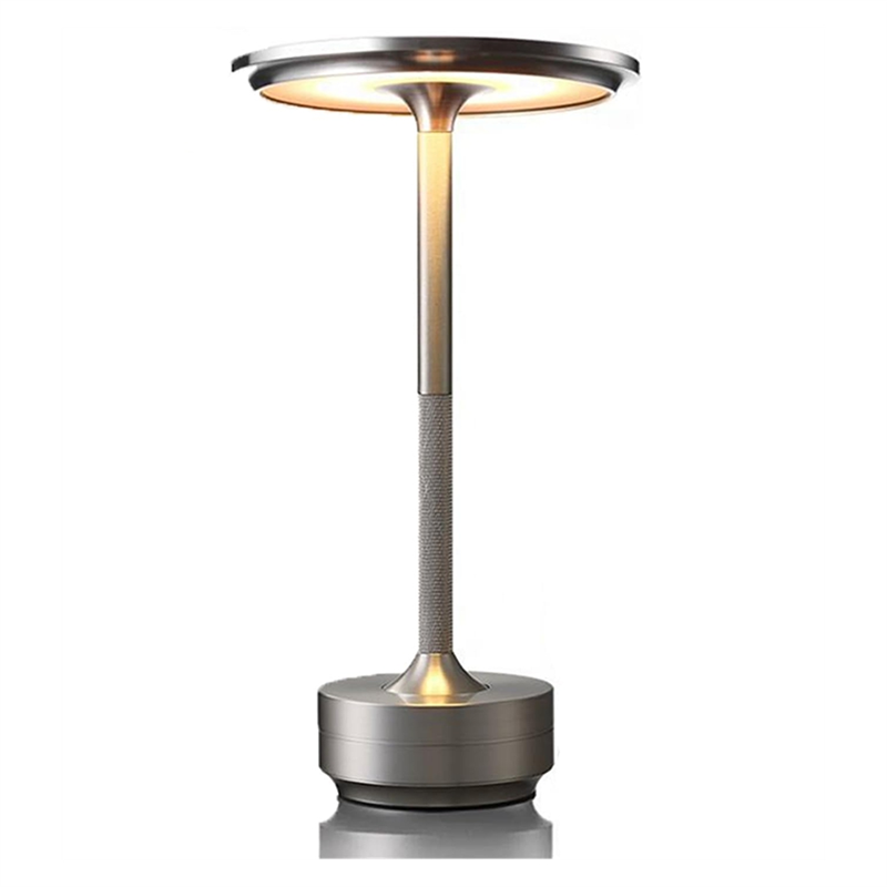JAERBEE Cordless Table Lamps Touch Control Atmosphere Light 2000mAH Rechargeable Battery Operated LED Table Lamp for Bedside