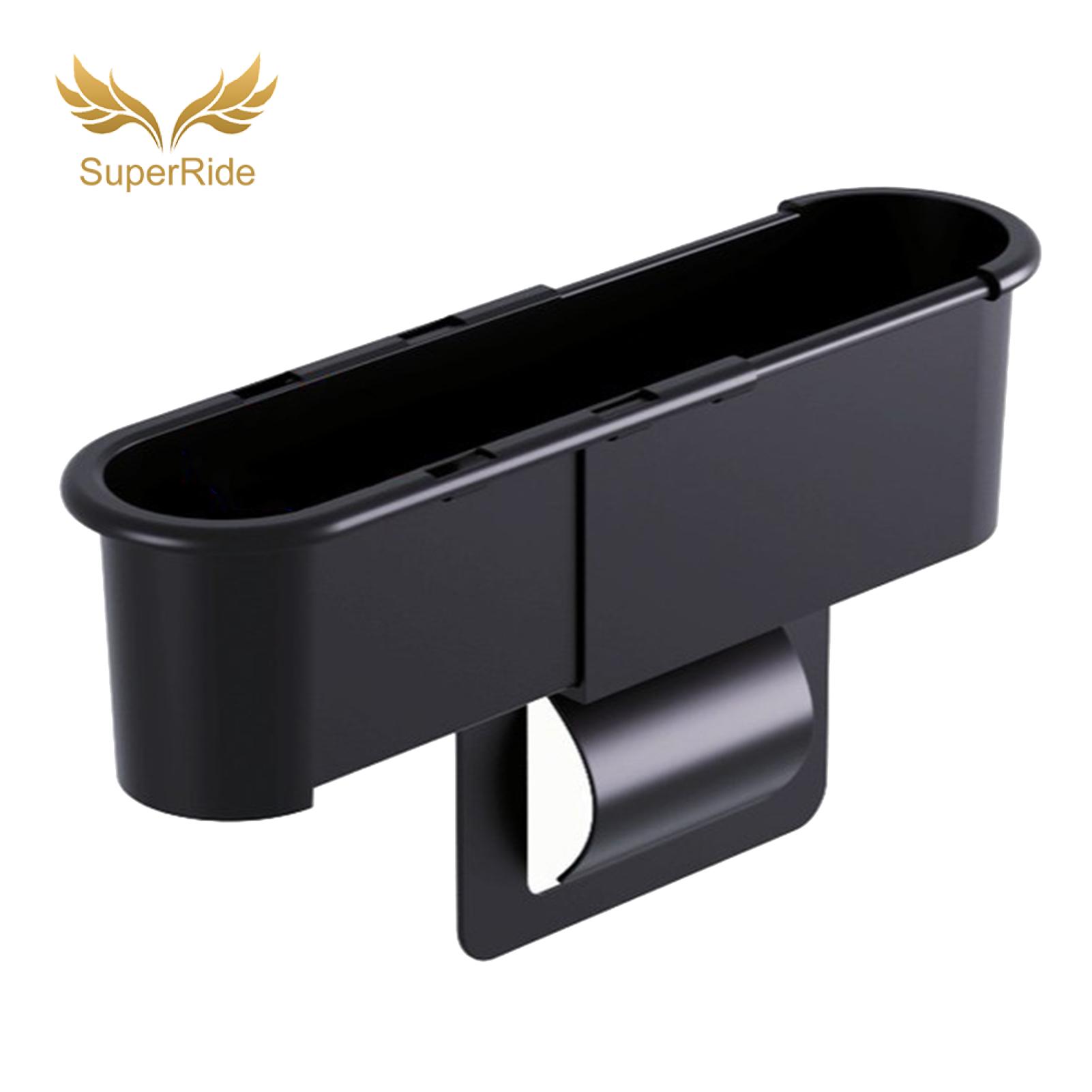 SuperRide Telescopic Car Organizer Retractable Car Seat Gap Filler Organizer - Multifunctional Front Armrest Storage Box for Phone for Easy