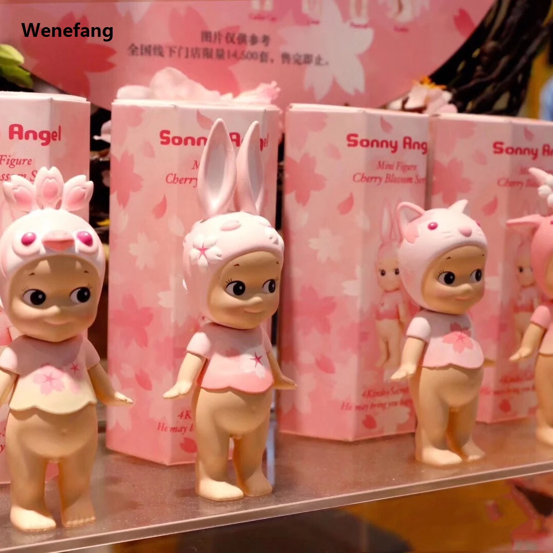 Wenefang Sonny Angle Mini Doll Sakura Series Limited Edition Blind box New style Cute Boll Series Model Toys Fans Collect Birthday Gifts