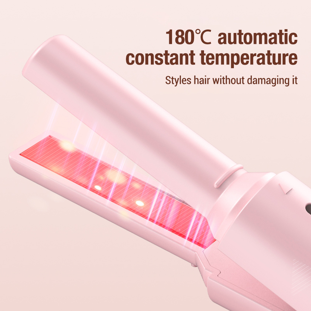 New style Hair straightening dual-purpose splint type tool curly hair and stone ceramic hair straightening mini curling iron female portable hair straightener