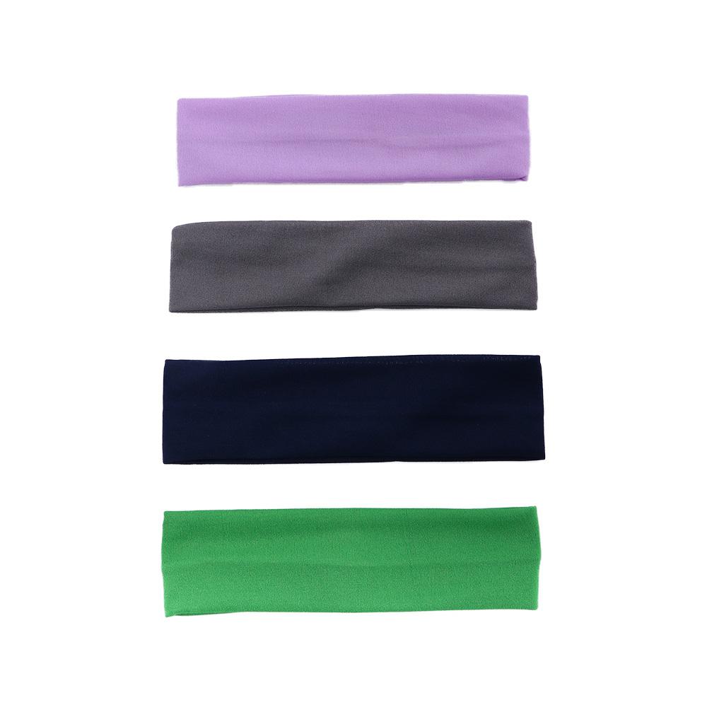 Women Men Fitness Headscarf Turban Running Sweatband Hair Bands Yoga Headband Elastic