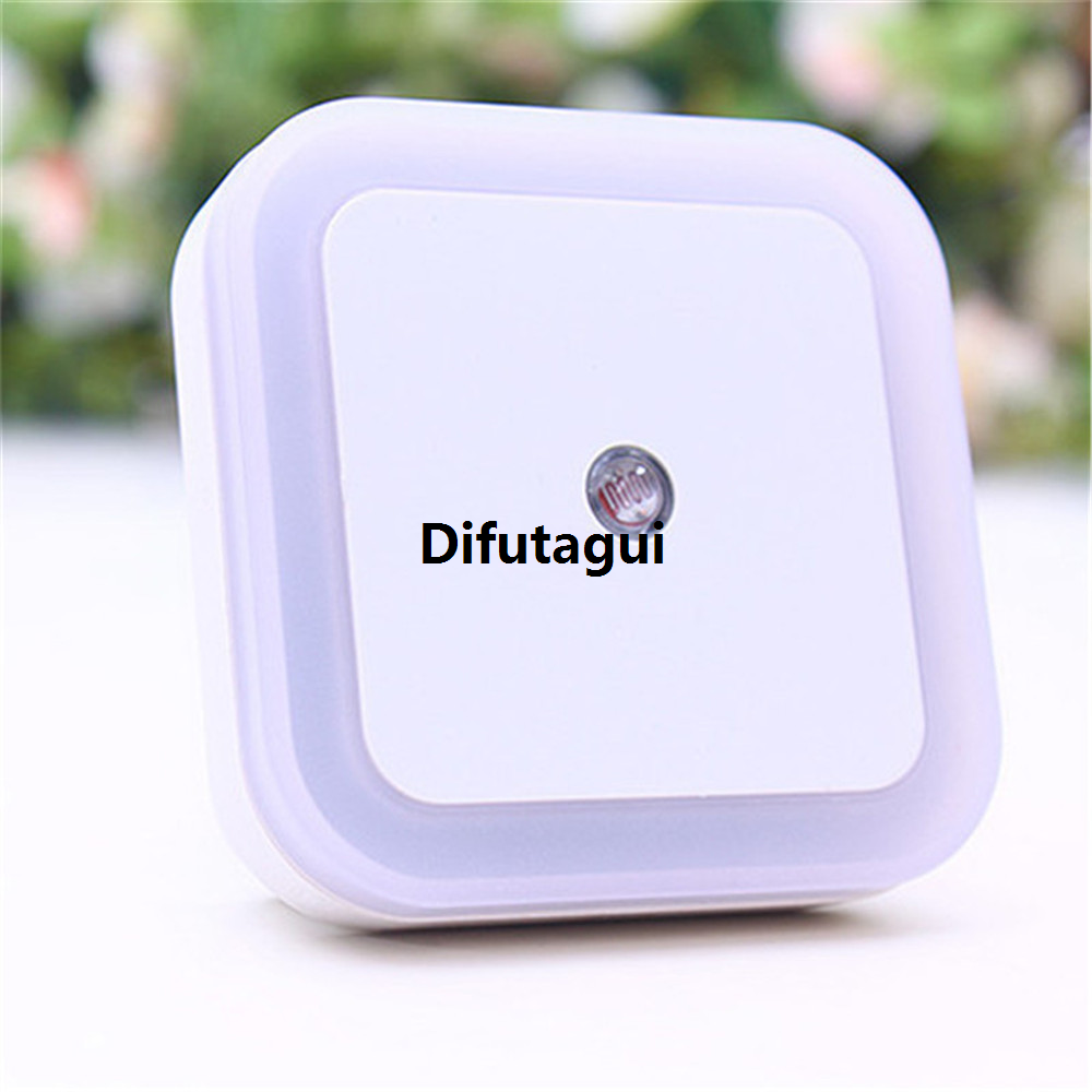 Difutagui Baby Light Square Control Sensor Plug USA /] [Must-Have EU Light Affordable Night Light Mini Novelty Bedroom Gift Romantic Colorful Lights