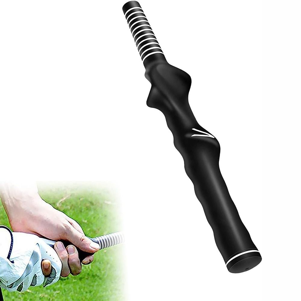 New Right-Handed Golf Swing Training Grip Left-Handed Black Golf Club Grip Universal Non-slip Grip Beginner