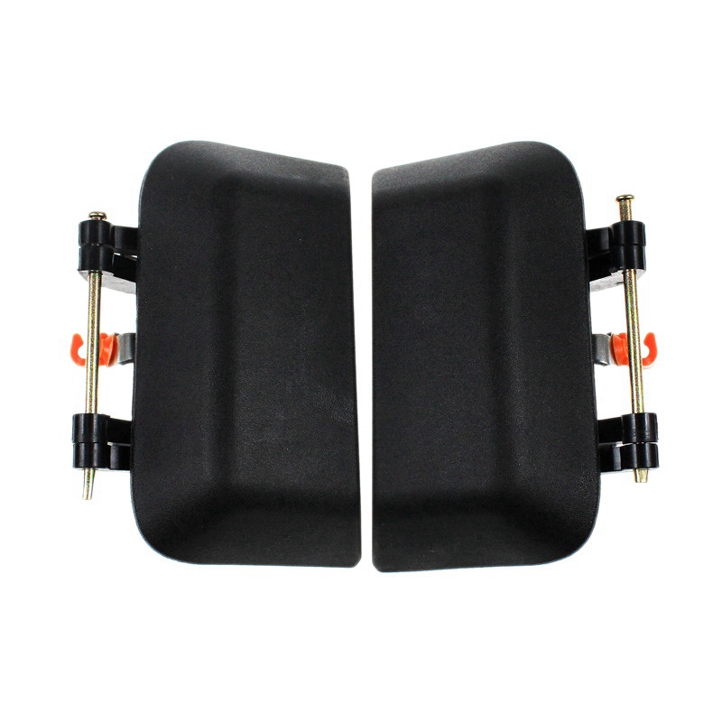 OYPFXMI 1 Pair Rear Left Right Door Exterior Handle Black for Compass 2007-2016 5115826AF 5115826AE 5115826AD