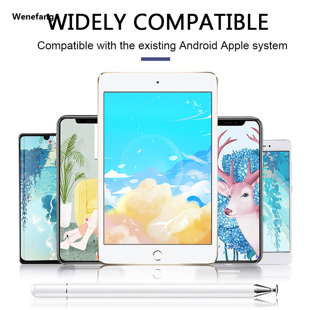 Wenefang 3 in 1 Stylus Pen For iOS Android Touch Pen Drawing Capacitive 2025 Pencil For iPad Samsung Xiaomi Tablet Smart phone