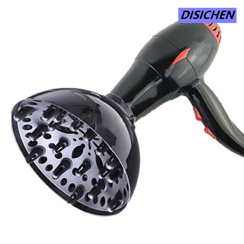 DISICHEN 【Top-rated】 Black Universal Salon Curly Hair Dryer Tool Gift