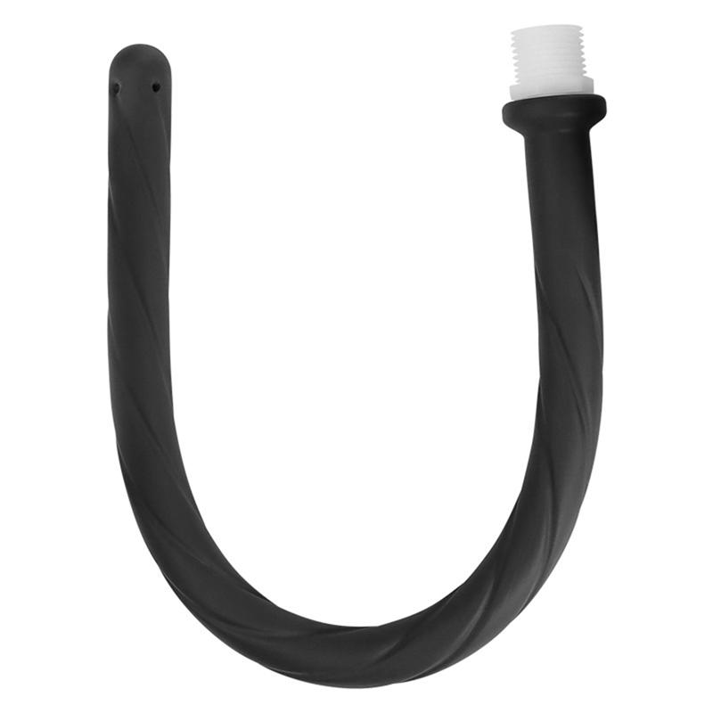 Silicone Bidet Bathroom Handheld Bidet Jet Water Sprayer for Feminine Wash Hose Sprayer for Toilet Black