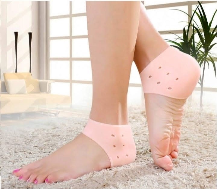 Anti Crack Silicone Shoes Cushion Insole Heel