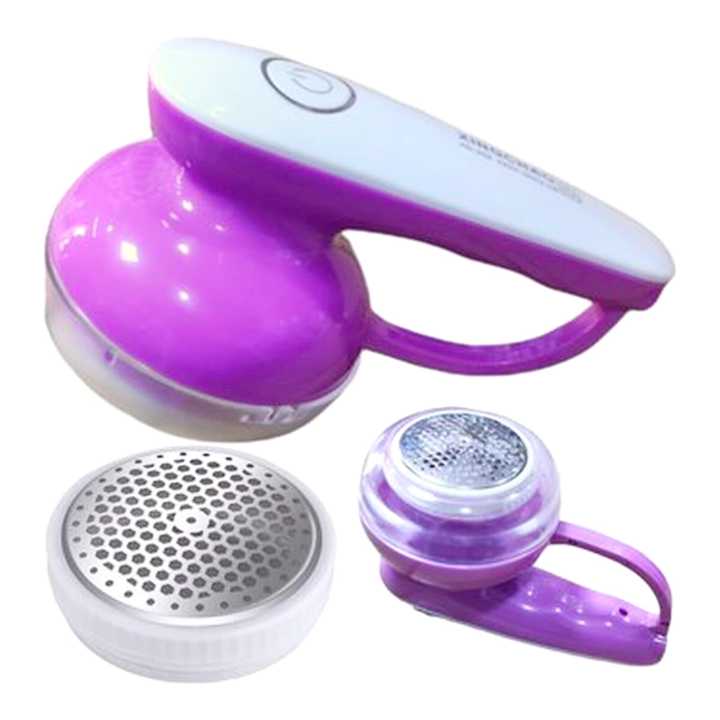 Lint Remover AD208 Rechargeable Fabric Shaver | Electric Clothes Lint Remover for Sweaters, Sofa, Blanket & Upholstery | Portable Fuzz & Bobble Remover with Sharp Blades | Shoppoint