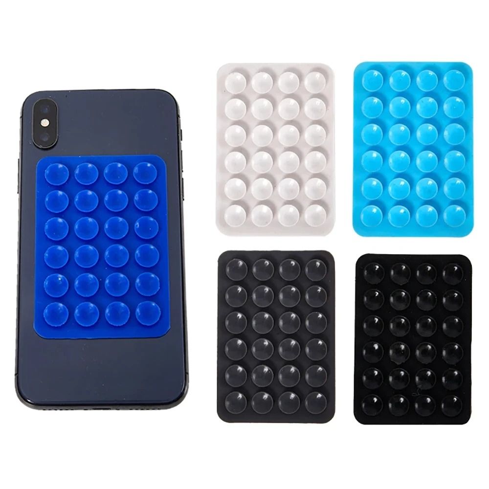 New Adhesive Silicone Suction Pad Suction Cup Bracket Durable Mobile Phone Fixed Pad Multifunction Cellphone Stand