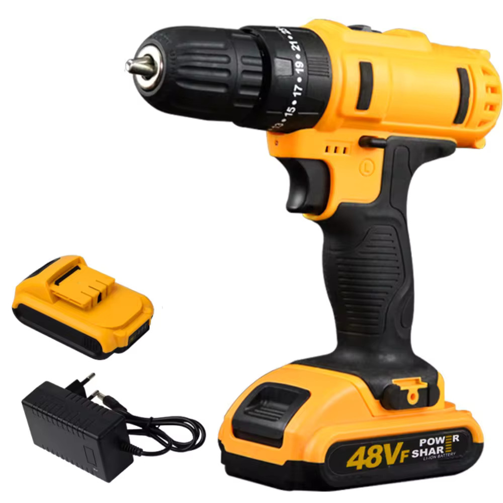 48 Volt Rechargeable Drill Machine | High Power Electric Drill for DIY & Professional Use