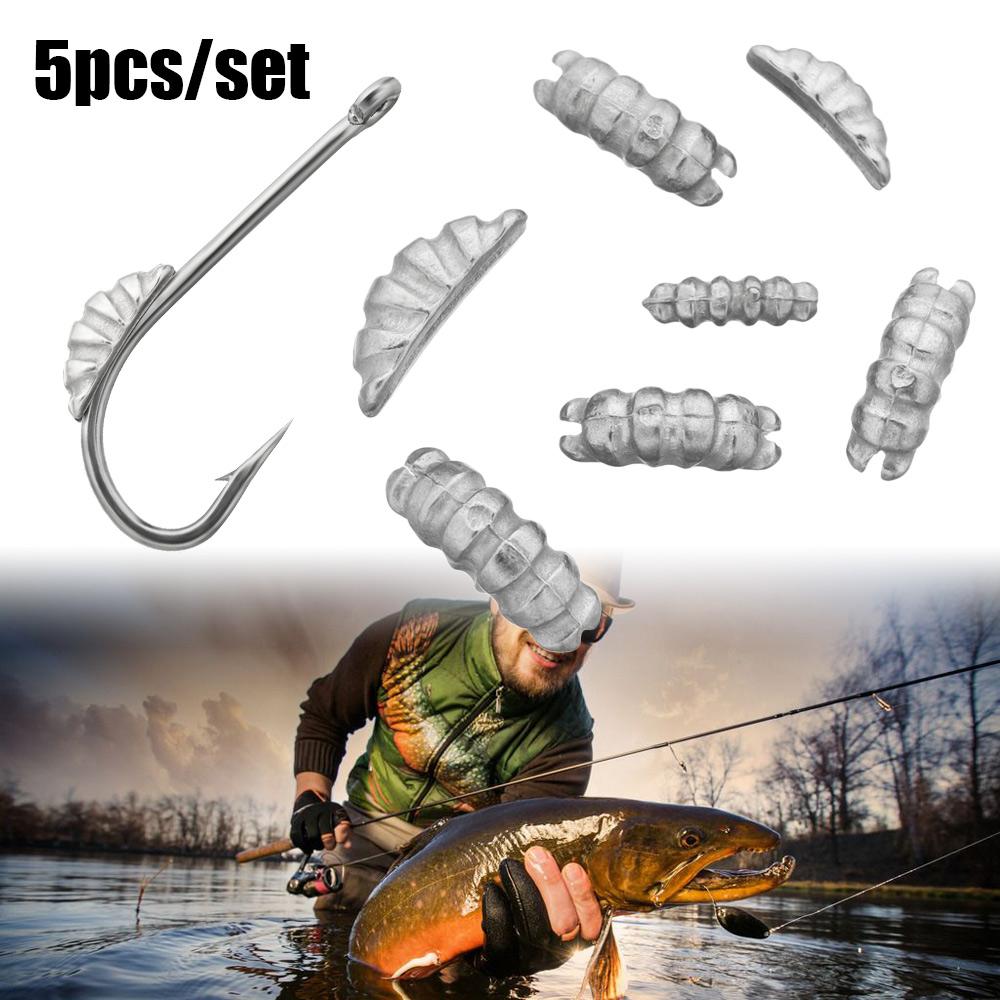New Fishing Ribbed High Quality Fast Sinking Fly Tying Material Tungsten Alloy Scud / Shrimp Bodies Shell
