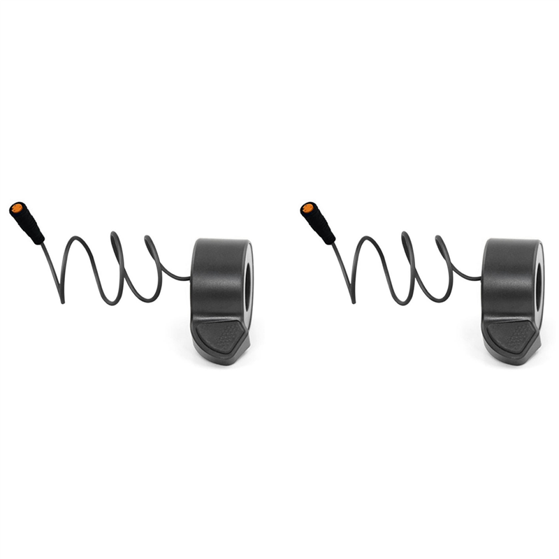 JINMY 2X 36/48V/52V/60V Ebike Thumb Throttle for BBS01 BBS02 Accelerator Right/Left Hand Throttle