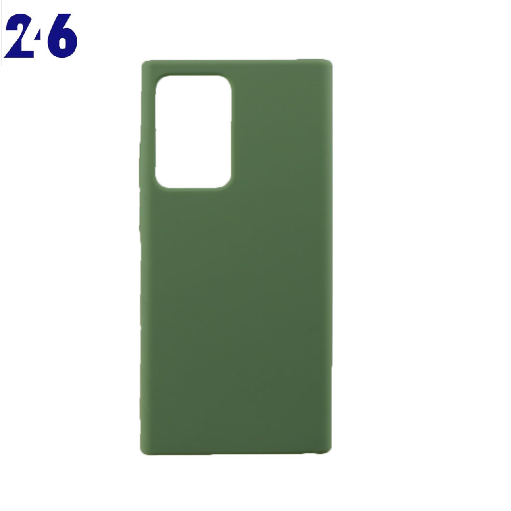 Silicon Case for Samsung Galaxy Note20 Ultra (SM- N985) Microfiber Lining Leather Cover