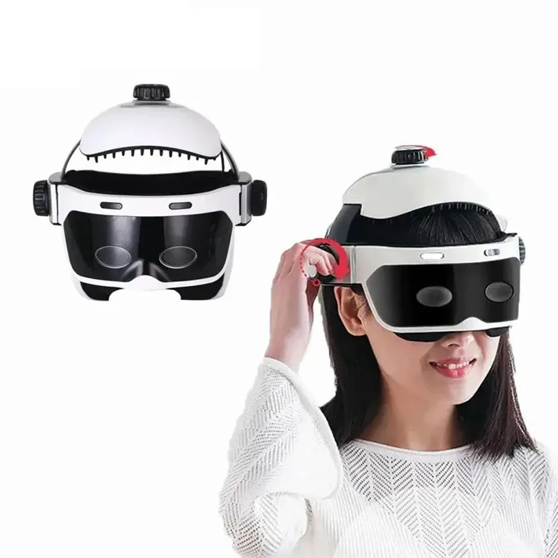 Electric Head Massager - Best for Migraine Relief & Headaches | Relaxing Scalp Massager for Stress Relief & Hair Growth | Rechargeable & Portable