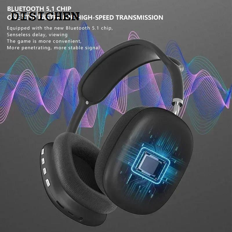 DISICHEN Sales promotion Anrushide P9 Wireless Bluetooth Headset Outdoor Sports Gaming Wireless Headphones Luxury with Mic Noise Cancelling Earbuds Bluetooth Earphones
