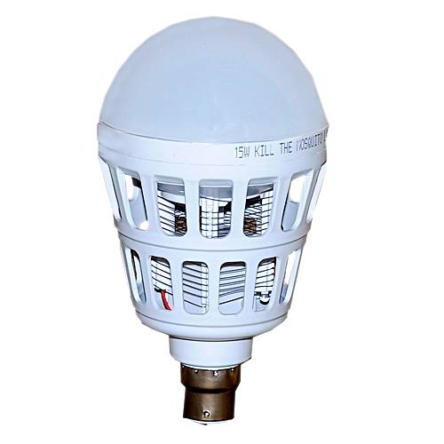 15W 2 In 1 LED Bulb Mosquito Killer Lamp Repellent Fly Bug Zapper Insect Killer UV Anti Mosquito Night Lamp