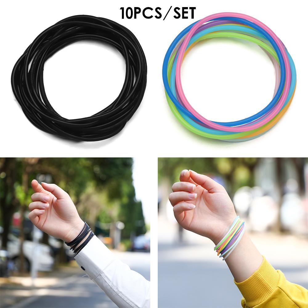 for Women Men Wristband Simple Multicolor Bracelet Bangles Silicone Bracelets Silicone Thin Bracelet